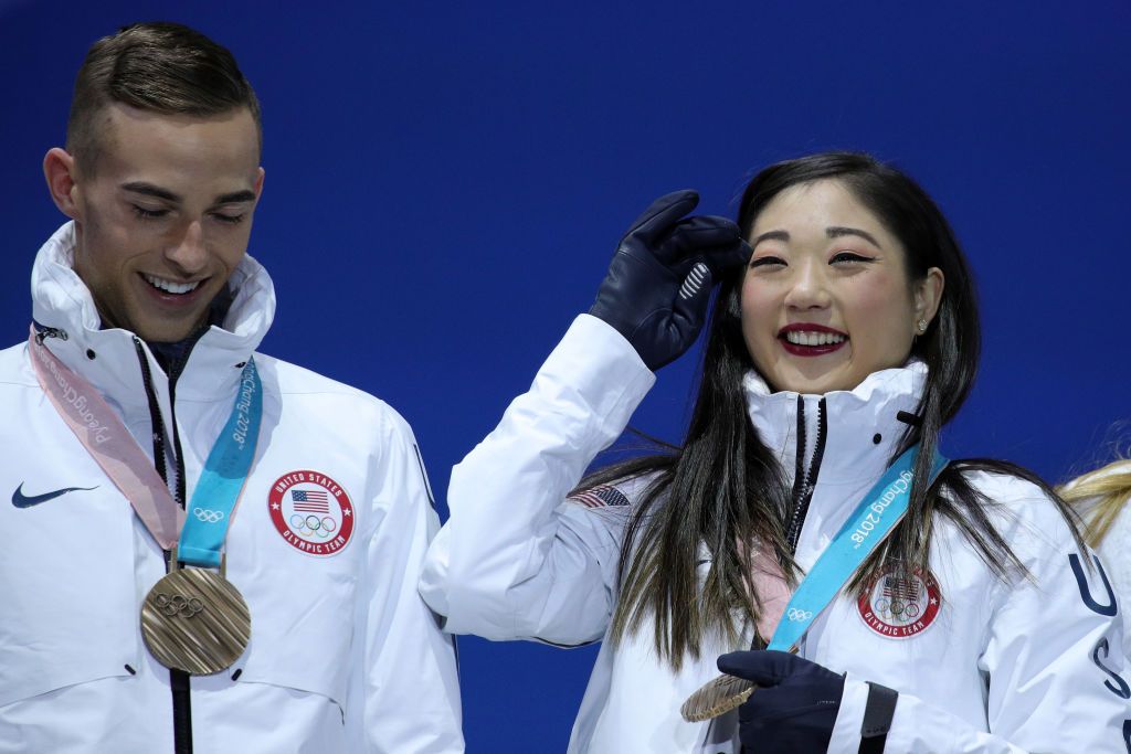 Mirai Nagasu padaro žiemos olimpinių žaidynių istoriją su „Triple Axel“