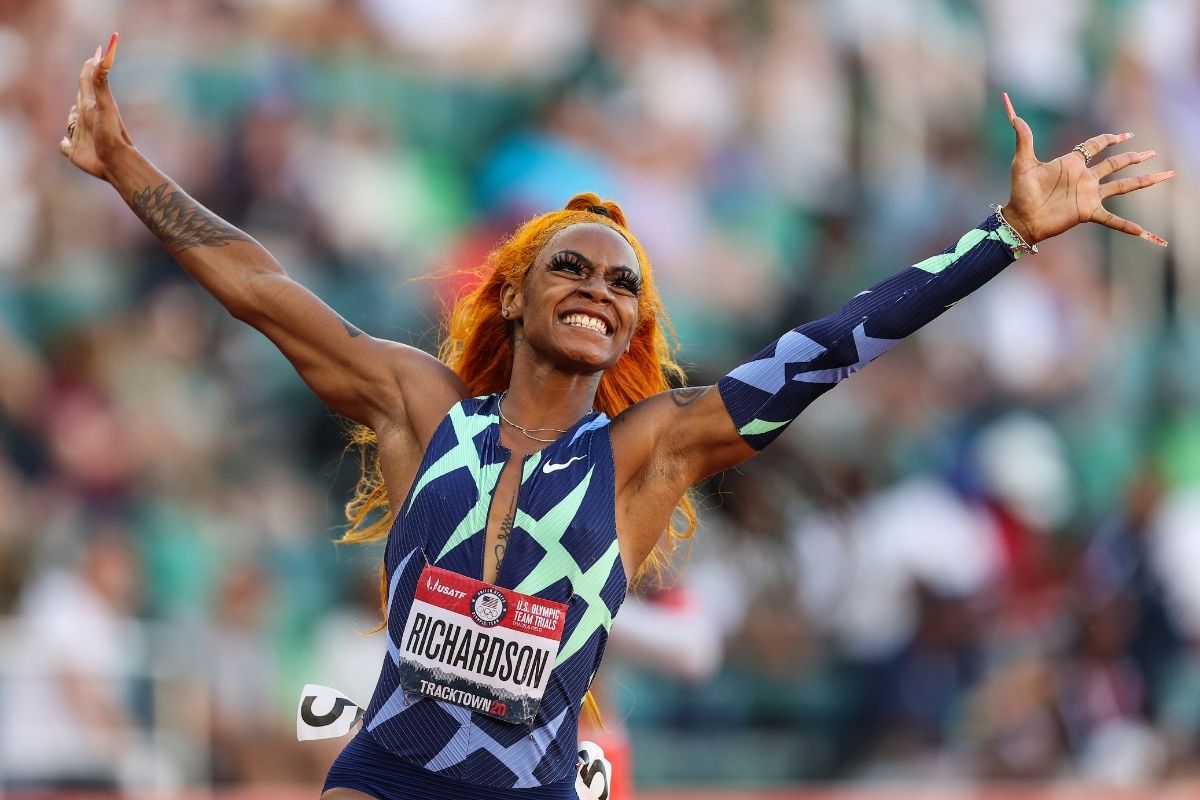 Una efusión de amor por la corredora olímpica Sha’Carri Richardson