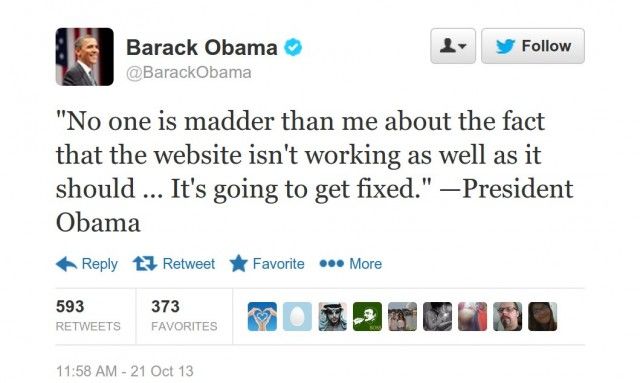 Twitter-gebruikers roepen president Obama omdat meekrap geen woord is, behalve dat het dat wel is