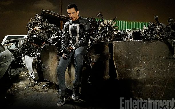 Dê uma olhada em Gabriel Luna como Ghost Rider em Agents of SHIELD da Marvel