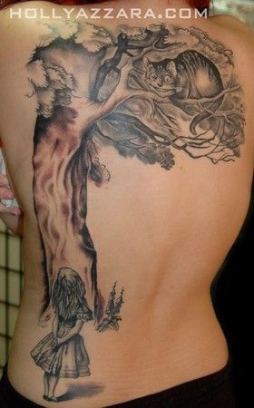 Alice Csodaországban, egy tetoválás