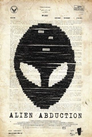 mimozemský únos plakát