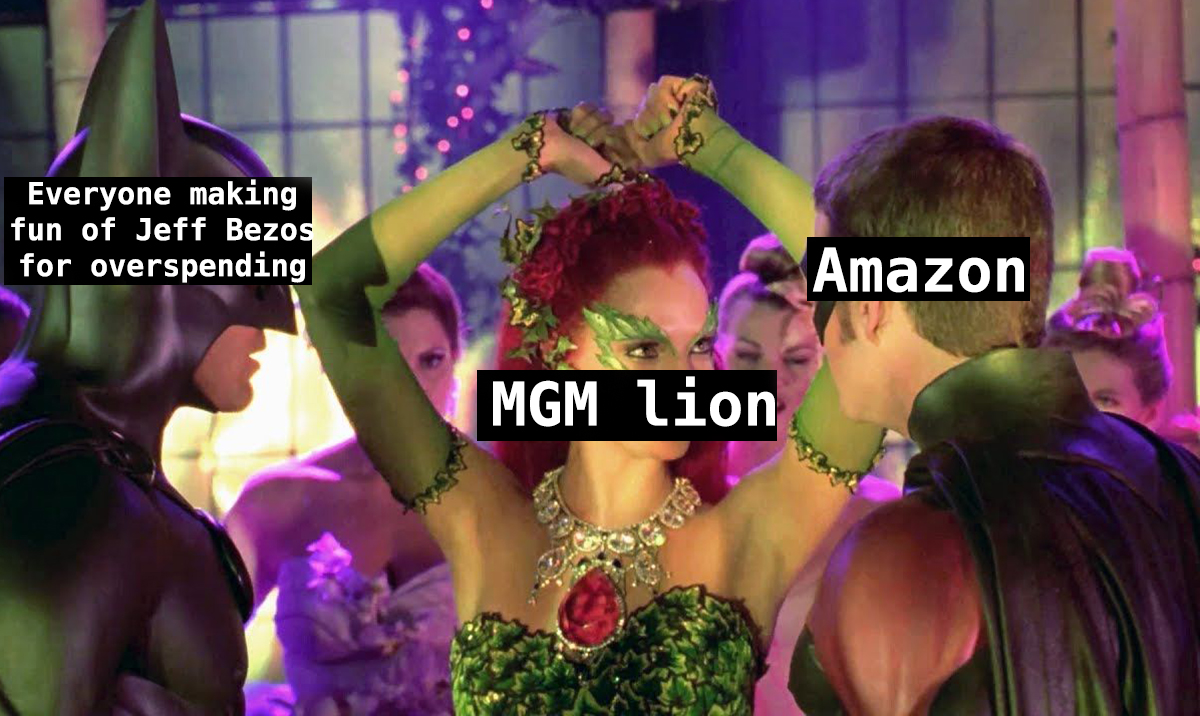 Amazon купила MGM, но как насчет льва?