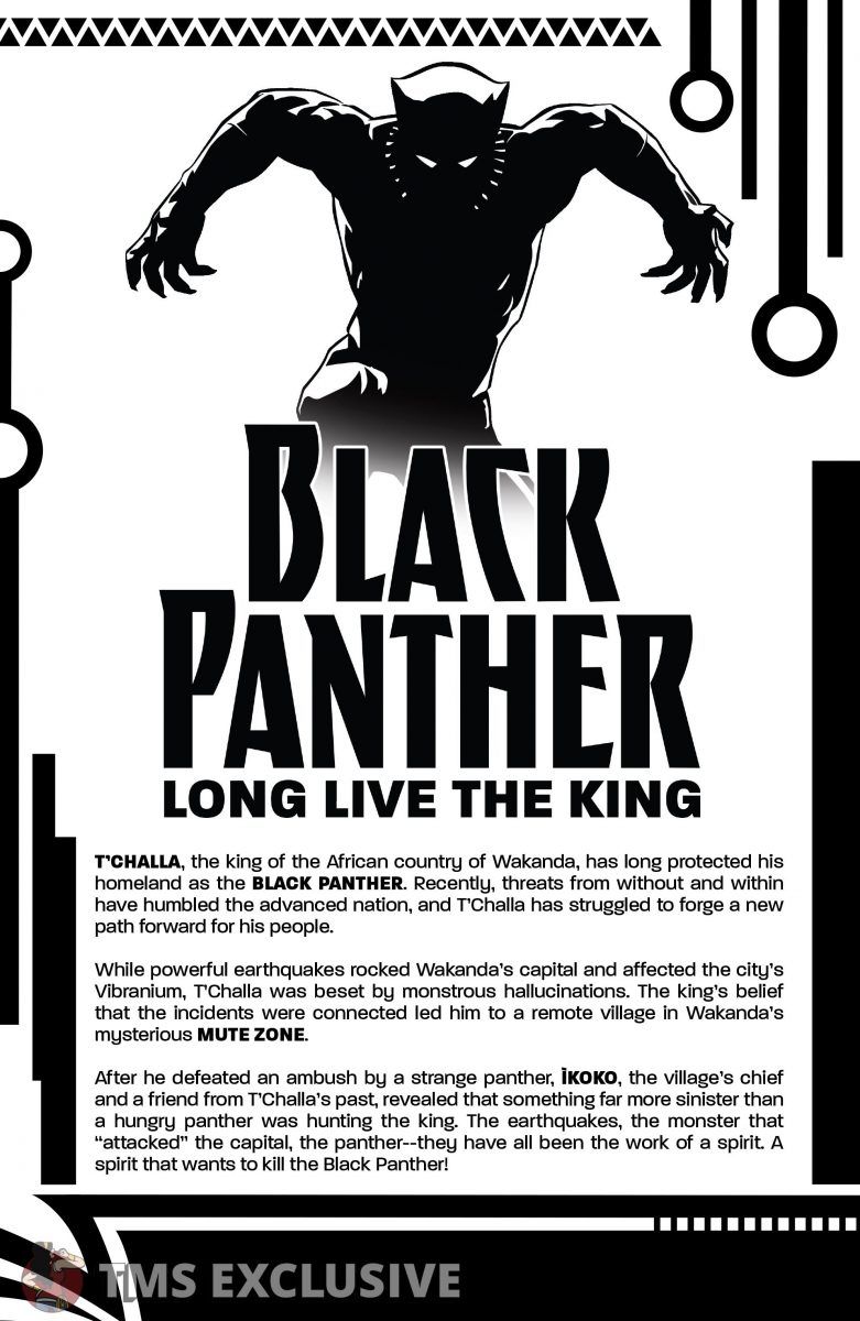 resim: Marvel Comics / Comixology Kara Panter Yaşasın Kral # 5 - Preview 2 Nnedi Okorafor Andre Araujo Marvel