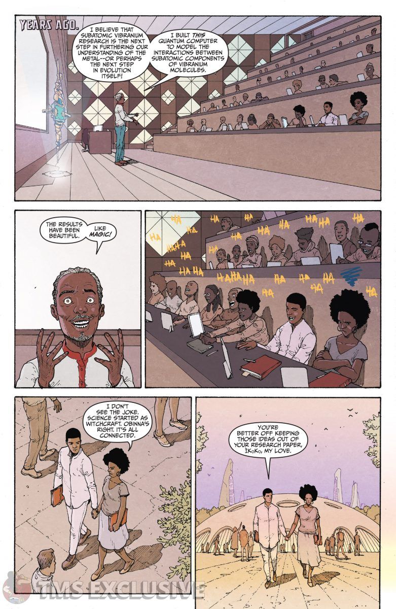 resim: Marvel Comics / Comixology Kara Panter Yaşasın Kral # 5 - Preview 3 Nnedi Okorafor Andre Araujo Marvel