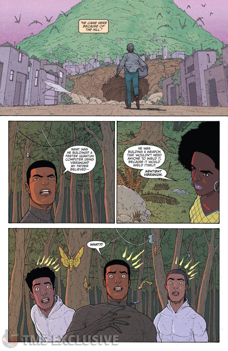 resim: Marvel Comics / Comixology Kara Panter Yaşasın Kral # 5 - Önizleme 6 Nnedi Okorafor Andre Araujo Marvel