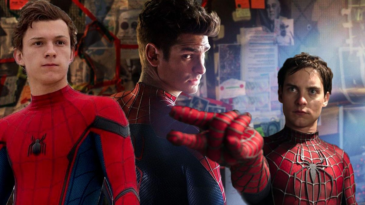 Zurrumurrua: Tobey Maguire, Andrew Garfield Tom Hollandekin bat egitea Live-Action Spider-Verse !?