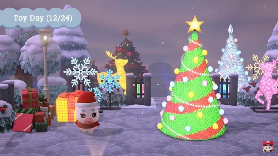 Captura de pantalla de la nueva actualización de Animal Crossing New Horizons.