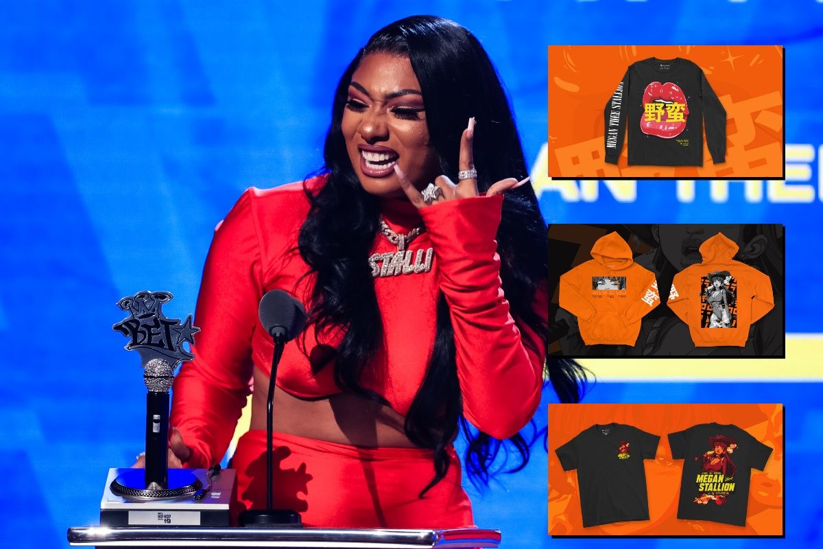 A rainha do rap do Weeb, Megan Thee Stallion, se une à Crunchyroll para entregar uma coleção exclusiva de streetwear