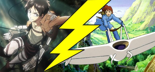 Apocalyptic Anime Showdown. Հարձակում Titan- ի դեմ քամու հովտի Nausicaä