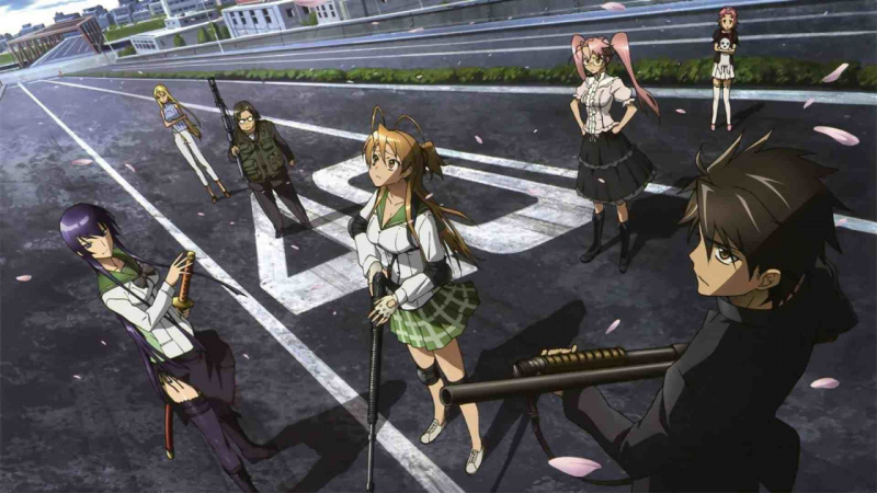 10 anime comme 'High School of the Dead