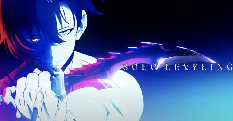   Imagen promocional para la adaptación al anime de Solo Leveling