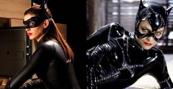 Anne Hathaway-k Catwoman Mozorroa Terrorista Psikologikora Deitzen du, Michelle Pfeifferrek onartu du
