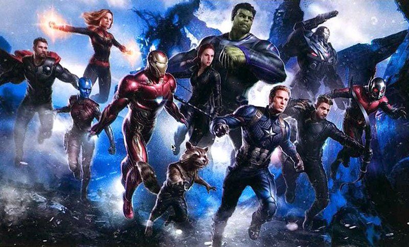 Arte promocional de Avengers 4