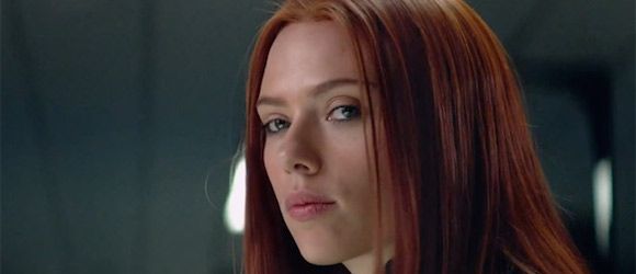 Vintersoldatscenen, som Scarlett Johansson foreslog, blev skåret ud af filmen