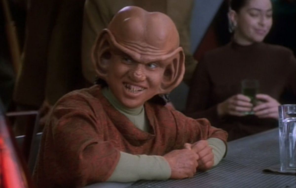 Aron Eisenberg الذي لعب دور Nog في Star Trek: Deep Space Nine قد مرت