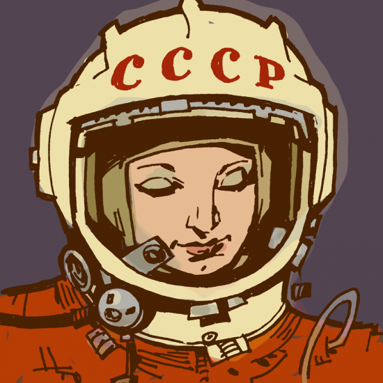 Phillip Bond Menggambar Potret Unik dan Indah dari Delapan Astronot Wanita Pemecah Rintangan