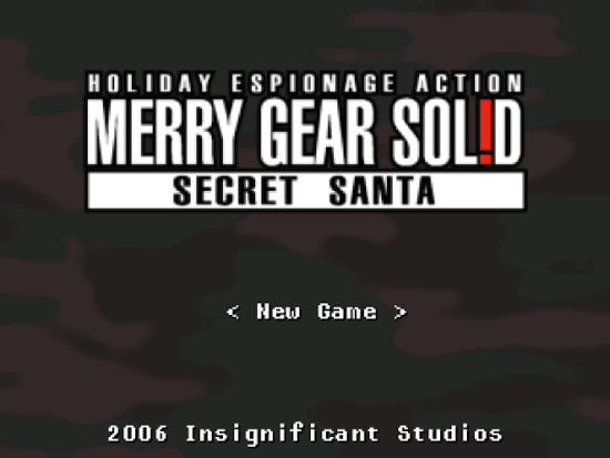 Merry Gear Solid je přesně to, co zní