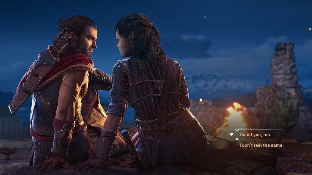 Ředitel Assassin Creed Odyssey se omlouvá za povinné heterosexuální vztahy a děťátko