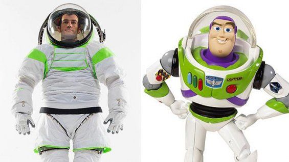 Los astronautas de la NASA comienzan a parecerse al Buzz Lightyear de Toy Story