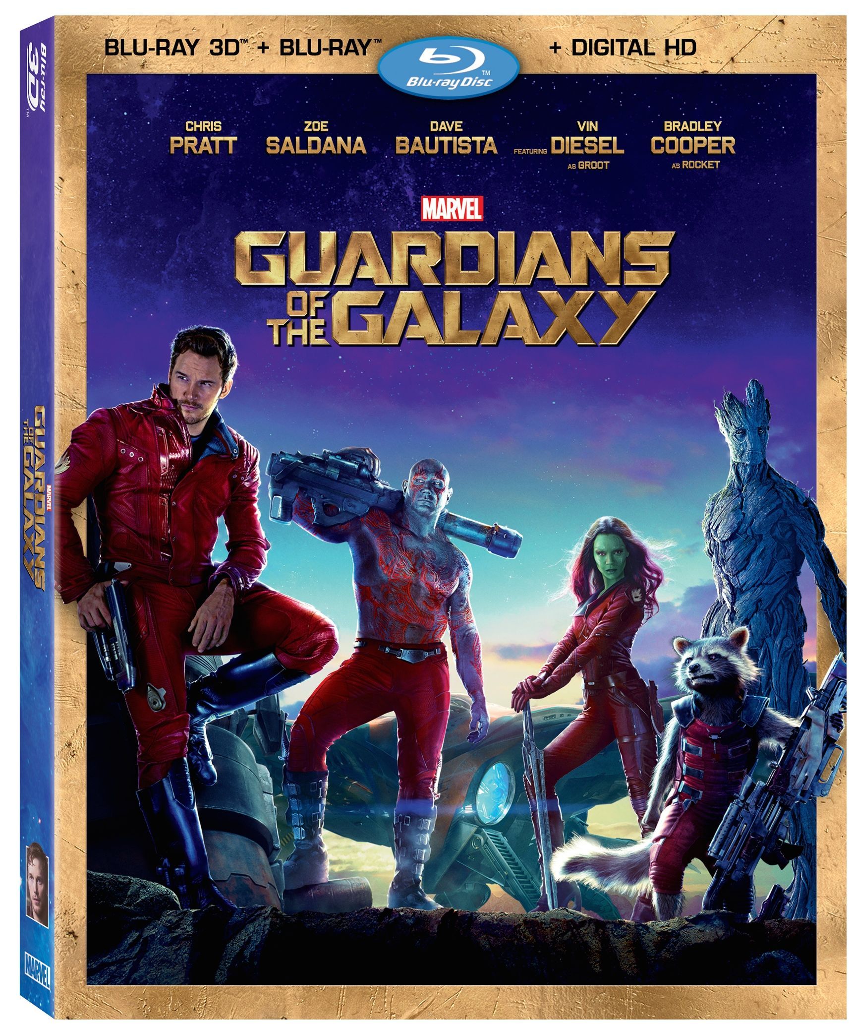 The Guardians of the Galaxy DVDak eta Blu-Ray-k Avengers 2 Sneak Peek dute