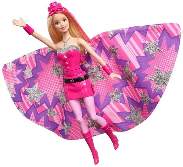 Barbie lança nova linha de bonecos de super-heróis chamada ... Princesa Power