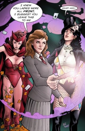 Rudaí a Chonaiceamar Inniu: Hermione Schooling Marvel & DC