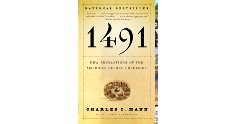   Cubierta de'1491: New revelations of the Americas Before Columbus' by Charles C. Mann