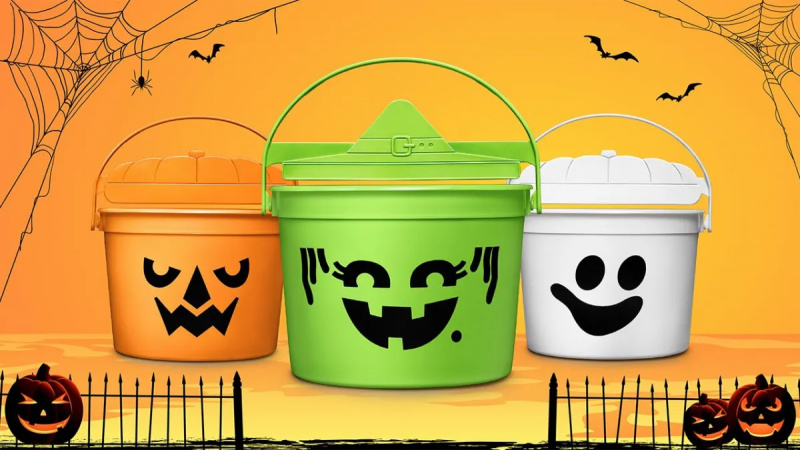  МцДоналд's 2022 Halloween Bucket. Image: McDonald's.