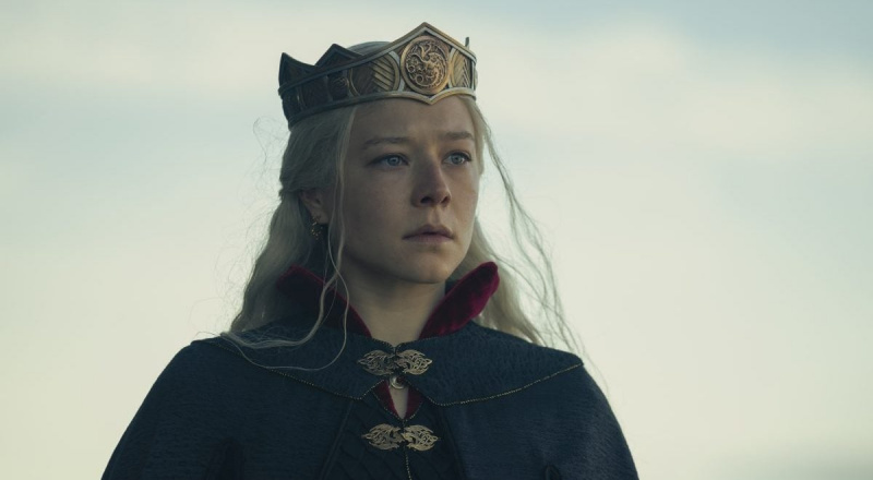   Emma D.'Arcy as Rhaenyra Targaryen in HBO's House of the Dragon