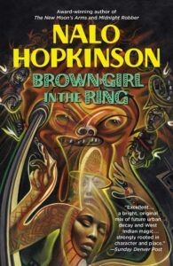 Copertina di libru per Brown Girl In The Ring da Nalo Hopkinson