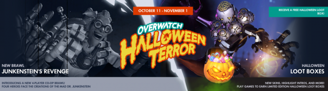 Blizzard представляет новое обновление Overwatch Halloween Terror