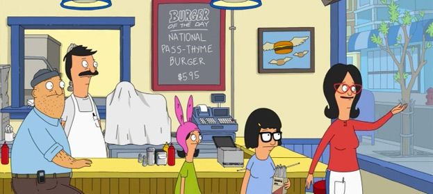 Jemand macht alle Burger des Tages aus Bobs Burgern, weil die Welt ein wunderschöner Ort ist