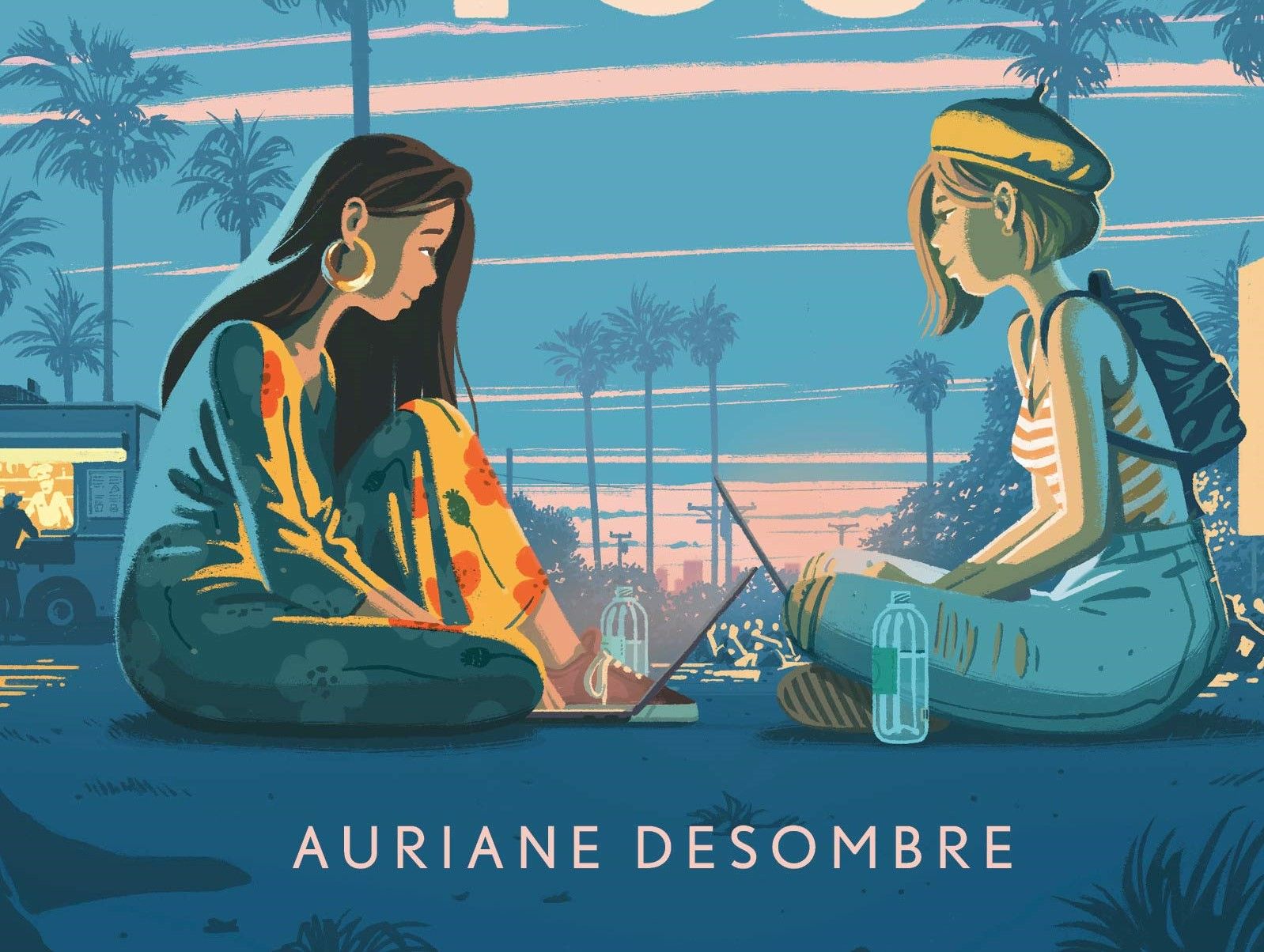 Auriane Desombre'nin I Think I Love You kitabının kapağı.
