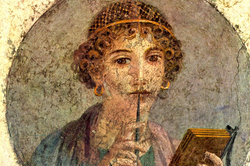 Feirer kvinnehistorie med Sappho (og hennes sappiske dikt)