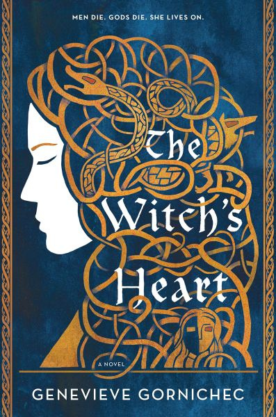   Bokomslag til The Witch's Heart by Genevieve Gornichec