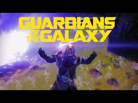 Perfekt: The Guardians of the Galaxy Eröffnungsszene, neu erstellt in Destiny