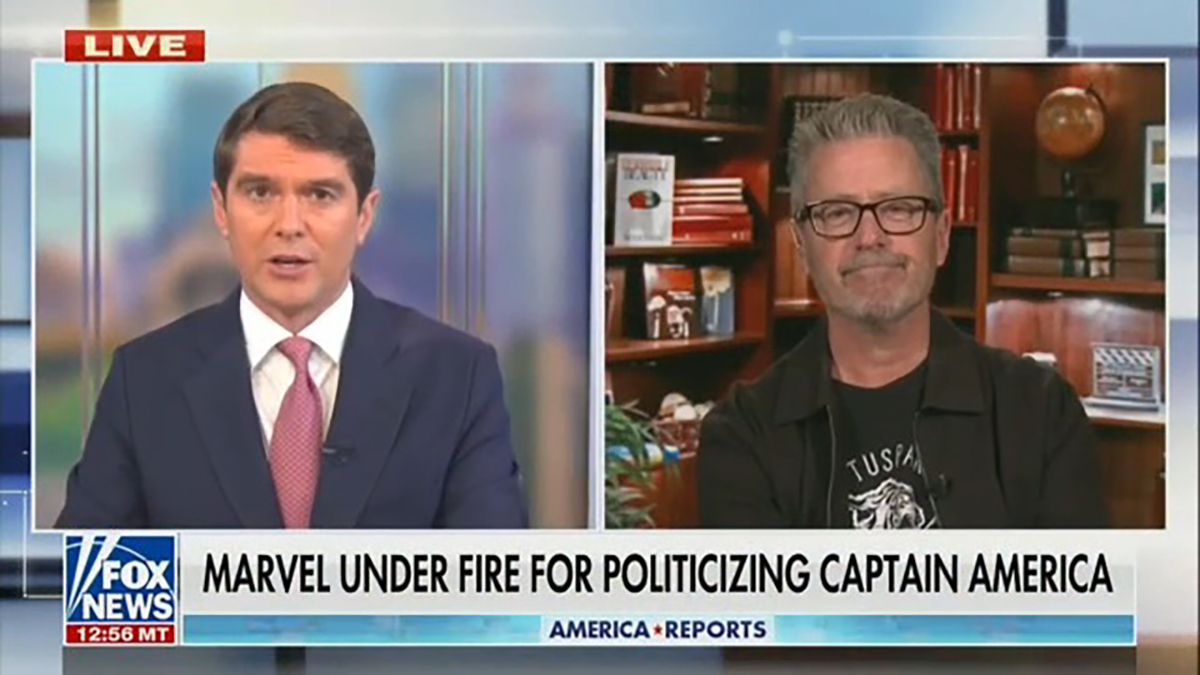 Tai, ką matėme šiandien: „Fox News“ nesuvokia, kad kapitonas Amerika visada buvo politinis