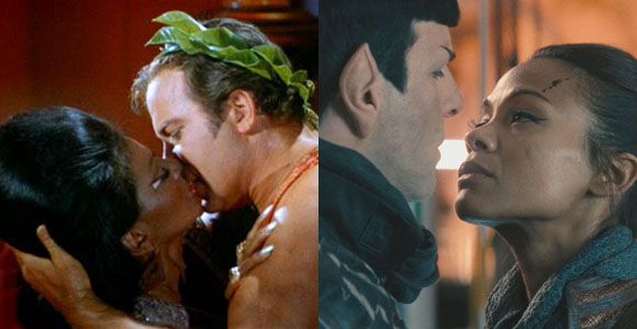 Es suposava que Uhura i Spock de Star Trek havien de connectar-se anys enrere, llavors William Shatner va treure el rang