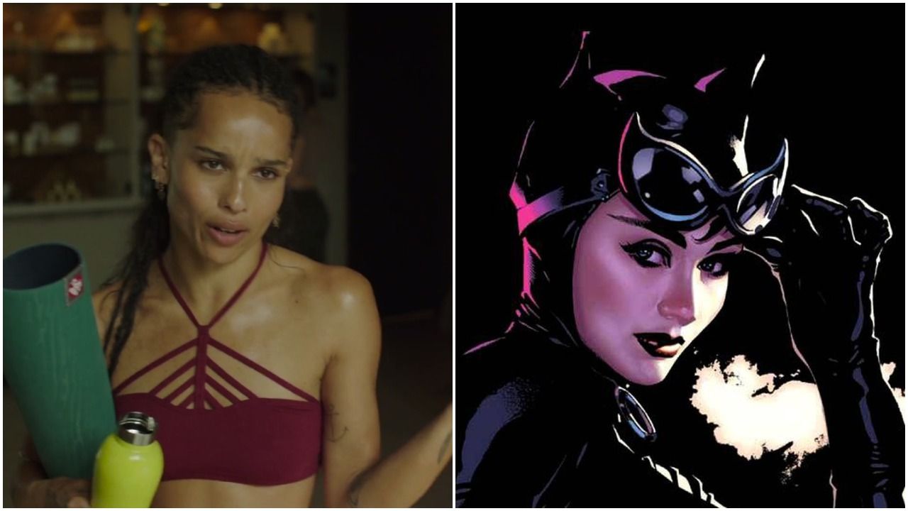 UZoë Kravitz Cast njengoSelina Kyle / Catwoman kuMat Reeves's The Batman