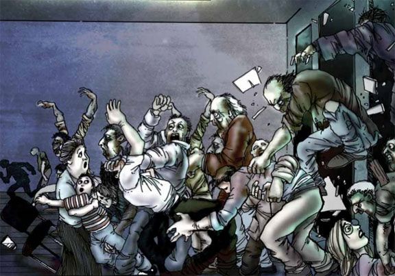 Šeit ir oficiālais komiksu ceļvedis par izdzīvojušajiem zombijiem no Slimību kontroles centra