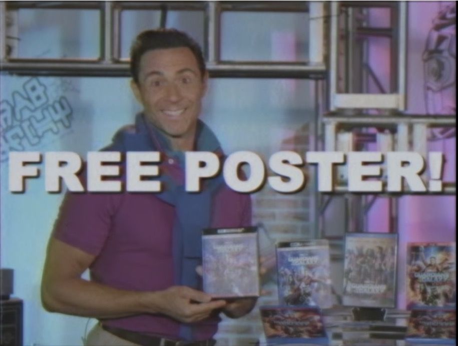 الأشياء التي رأيناها اليوم: حراس غالاكسي فول. 2 يثبت إعلان الثمانينيات في إعلان Blu-ray