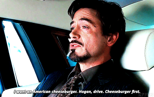 Cheeseburger Tony Stark