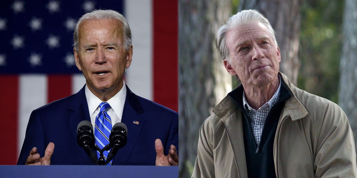 Joe Biden y Chris Evans se parecen