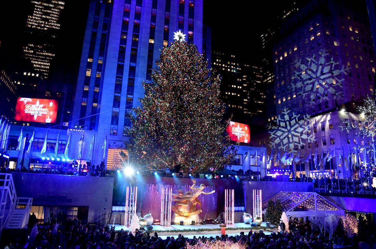 Iluminación del árbol de Navidad de Rockefeller