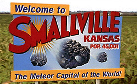 Det finns en kampanj för att få Hutchinson, Kansas bytt namn till Smallville till ära för Superman