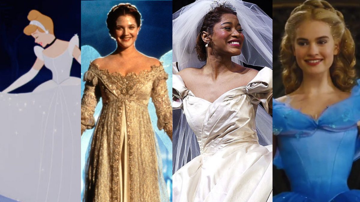 Cinderella'nın dört versiyonu: Disney animasyonu, Ever After, Broadway, Disney Live Action