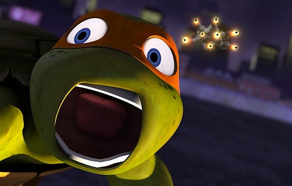 Nickelodeons Teenage Mutant Ninja Turtles Reboot ersätter Cowabunga med vad?