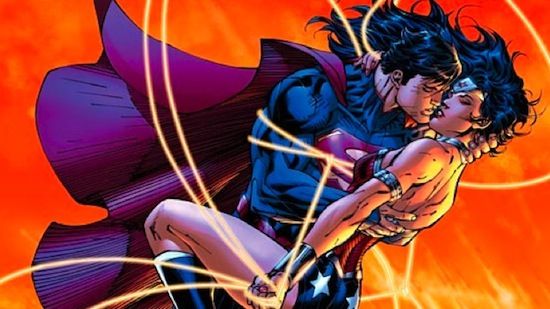 Superman og Wonder Woman er det største par i tegneserier
