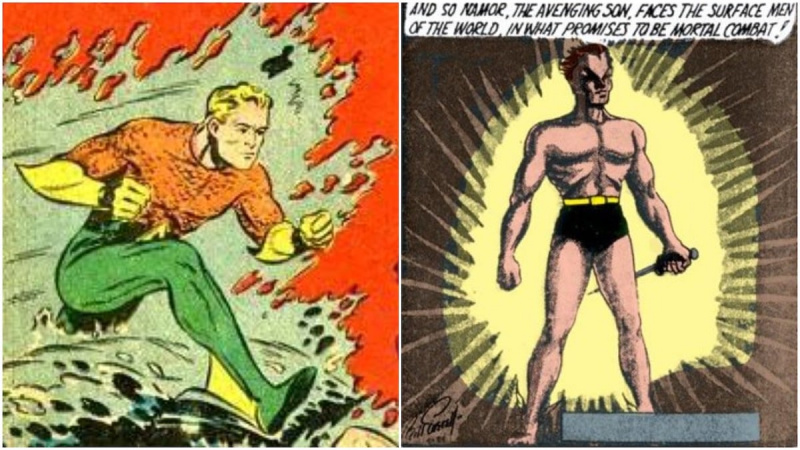 Namor vs. Aquaman: Vem skapades först?